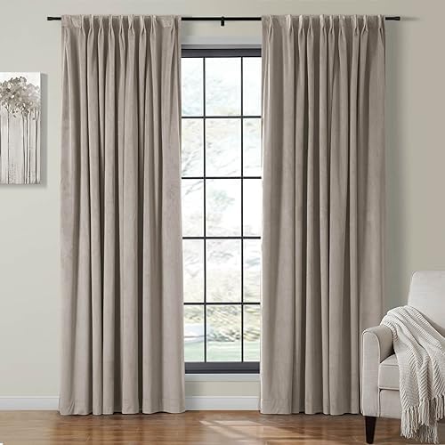 Drapifytex 84 Inches Long by 58 Inches Wide Solid Color Thermal