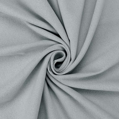 LUSTROWIN Pinch Pleated Curtains 108 Inch Long for Living Room, Light