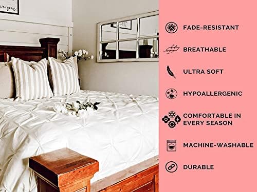 3 Pc Duvet Cover Set 100% Egyptian Cotton 400 Thread Count with Zipper