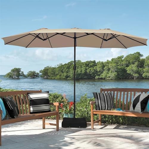 Adabana Set of 4 Outdoor Waterproof Pillow Covers 18x18 Black and