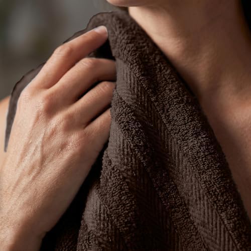 RIVERSIDE Pack of 2 Extra Large Bath Sheets 35 x 70 Inches, 100% Ring