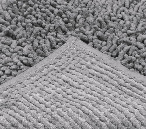 Home Weavers Fantasia Bath Rug 100% Cotton Bathroom Rugs Set, Washable