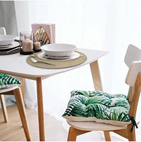 tag 15 in. Round Handwoven Placemats Set of 4 Beige Beige