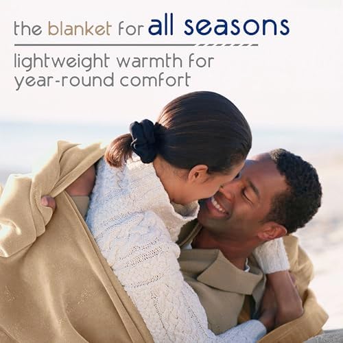 Vellux Original Blanket, King Size, 108x90, Beige