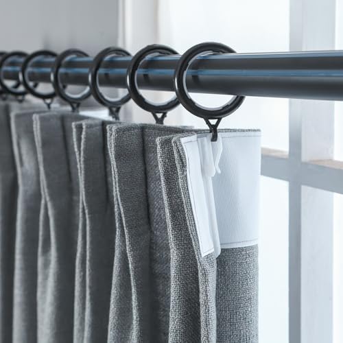 Linen Pinch Pleated Room Darkening Curtains 50W X 108L, 1 Panel