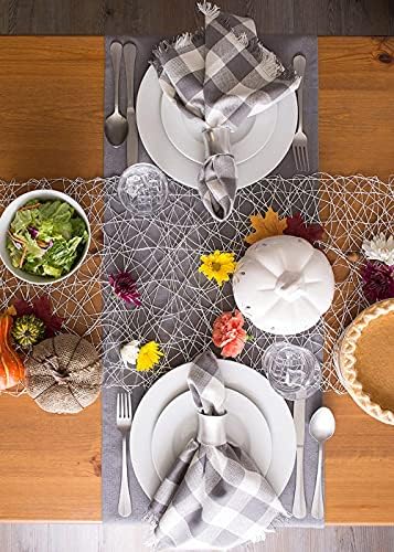 DII Everyday Collection, Fringed Solid Tabletop, Table Runner, 14x108