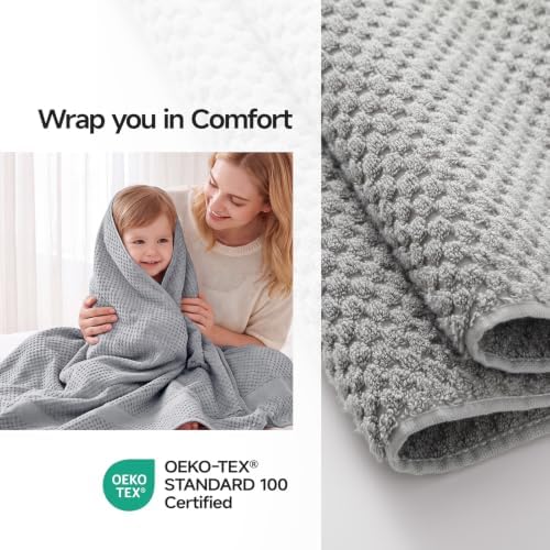 ecolook 6-Piece Towel Set, 100% Cotton