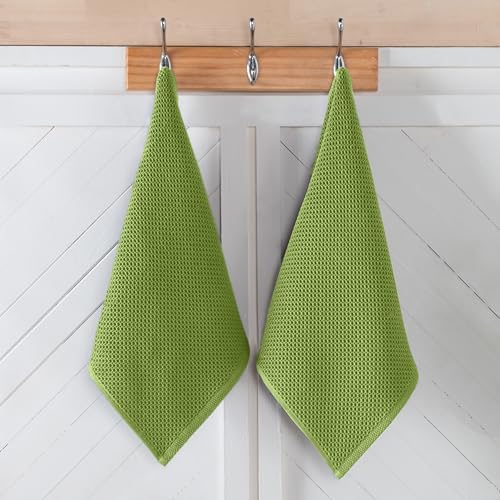 Elegant Comfort 100% Turkish Cotton 12-Pack Waffle Premium Kitchen