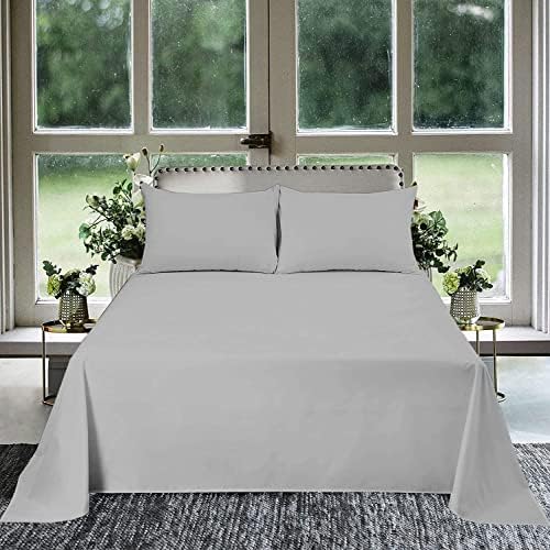 1Pcs Flat Sheet Oversized King Plus (120 x 120) 800 Thread Count 100%