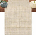 Table Runner Minimalist Beige Table Runners 13x108in Modern Rustic