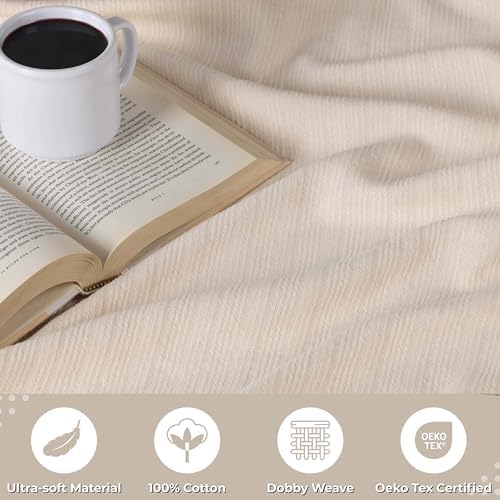 BNM Cotton Blanket for Picnic, Beach, Traveling or Camping, Bedroom