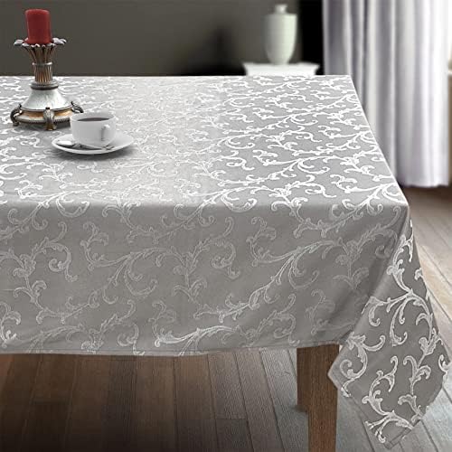 CAIT CHAPMAN HOME COLLECTION Solid Color Scroll Jacquard Woven
