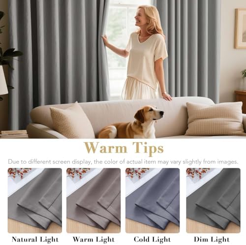 H.VERSAILTEX Blackout Curtains for Bedroom Thermal Insulated Room