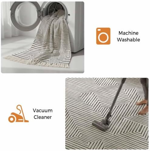 Grey Geometric Hallway Runner Rug 2'x5', Aesthetics Luxury Abstract