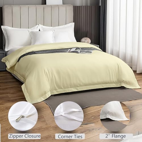 eBeddy Linens Luxury Duvet Cover Twin/Twin XL Size 68x90 Inch 100%
