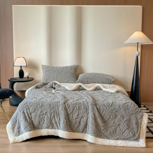 Fleece Throw Blankets, Lightweight Warm Soft Cozy Bed Blanket