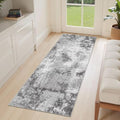 Washable 2x6 Runner Rugs for Hallway: Abstract Modern Home Decor Rug