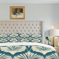 Shrahala Interior Home Aesthetic 100% Cotton Duvet Cover Set King