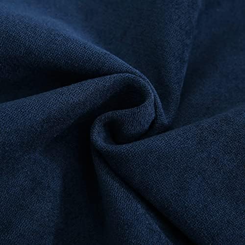 Jeneoo Decorative Navy BlueThrow Pillow Covers Rustic Farmhouse Super