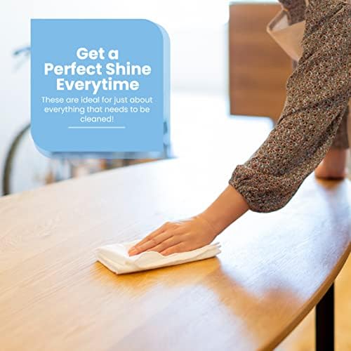 New White Terry Bar Towel, Low-Linting, 5 Pound Box