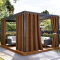 SpaceDresser Outdoor Curtains for Patio Waterproof, 2 Panels