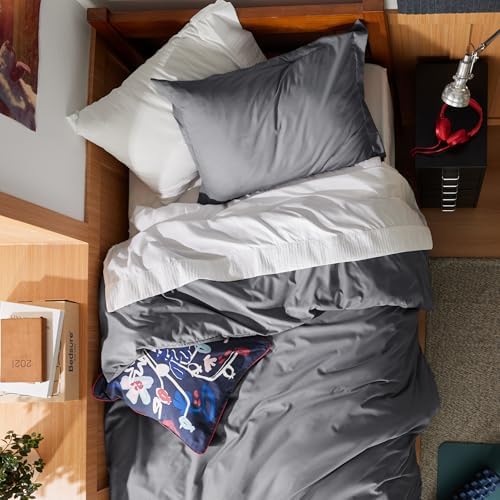 Bedsure Twin/Twin XL Duvet Cover, Double Brushed Bedding Set, Dark