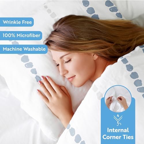 Linen Market Duvet Cover King Size (Navy) - Experience Hotel-Like