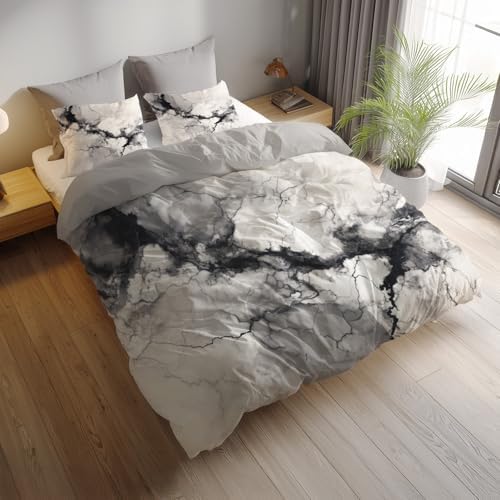 Super Soft Duvet Cover Set Microfiber Quilt Cover Soft Abstract