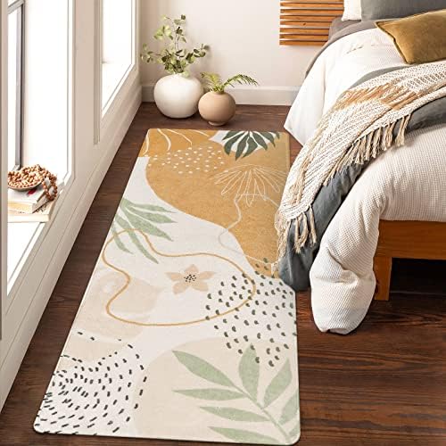 Lahome Boho Long Bathroom Rugs - 2x7 Rug Lightweight Washable Non-Slip