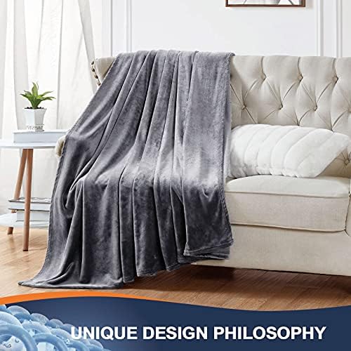 Walensee Fleece Blanket Plush Throw Fuzzy Lightweight