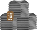 Native Fab Waffle 18 Pack Dish Cloths Set - 100% Cotton, Absorbent