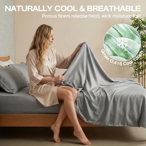 TWK Real 100% Viscose Derived from Bamboo Sheets Set King Size