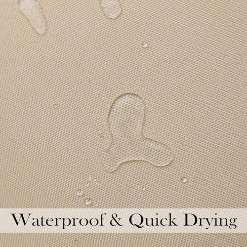 Demetex Outdoor Throw Pillows 18x18 Waterproof Square Pillow Covers