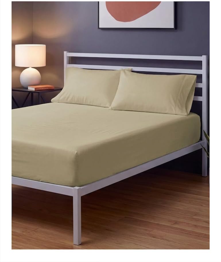 Sleepy Town King Size Bed Sheets - 3 Piece - NO Flat Sheet Included