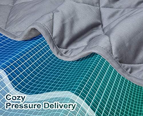 ZZZhen Weighted Blanket - High Breath - 60''80'' 20LBs - Quality Heavy