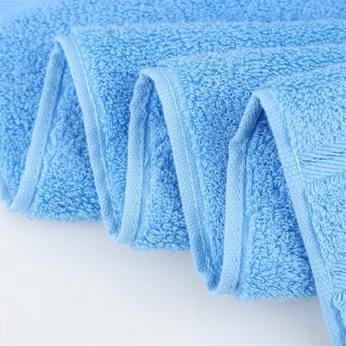 Soft 6 Piece Towel Set, 2 Bath Towels 2 Hand Towels 2 Washcloths
