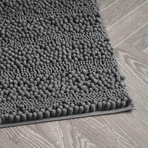 Laura Ashley – Astor Chenille Bath Mats | Set of 2| 100% Polyester