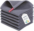Cotton Dish Cloths for Washing Dishes, Ultra Soft Absorbent Quick