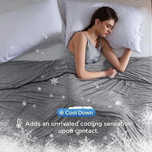 Bedsure Cooling Pillow Cases & Cooling Blankets Bundle