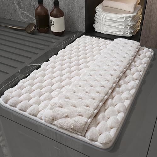 Thick Memory Foam Bath Rugs for Back of Foot, Soft Absorbent Mat