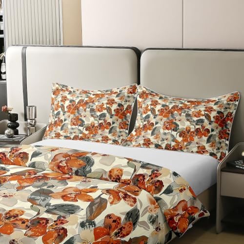 Castle Fairy Orchid Floral Girls Bedding Set Twin Size 100% Cotton