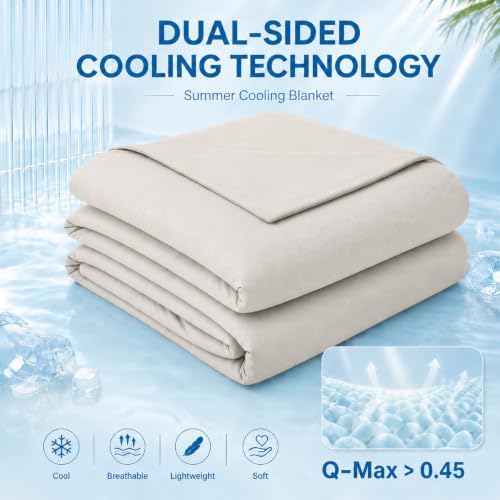 Cooling Comforter Queen Size Summer Cooling Blanket for Night Sweats