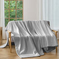 CHUFFED Cotton Waffle Blanket King Size - Plush Milk Velvet &
