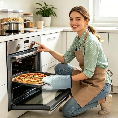 Grey Gradient Oven Mitts and Pot Holders Set 2 Pack