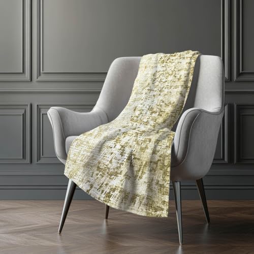 Addison Rugs ASB721 Taupe 50" x 70" Oversized Sherpa Throw Blanket