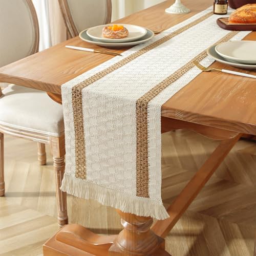 Niviy Boho Table Runners 36 Inches Long Summer Macrame Small Table