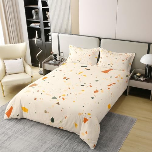 Erosebridal Geometric 100% Cotton Duvet Cover King Modern Abstract