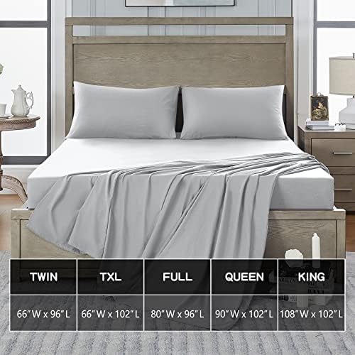 FreshCulture King Flat Sheet - Hotel Quality King Flat Sheet Only