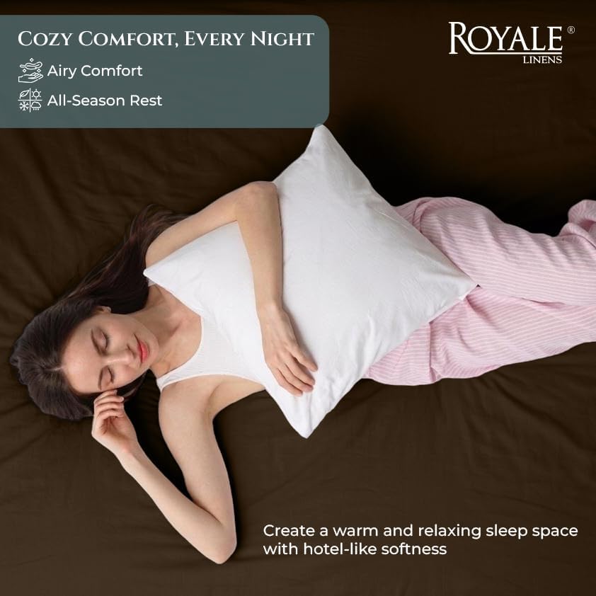 Royale Linens 400 Thread Count 100% Cotton Fitted Sheet King
