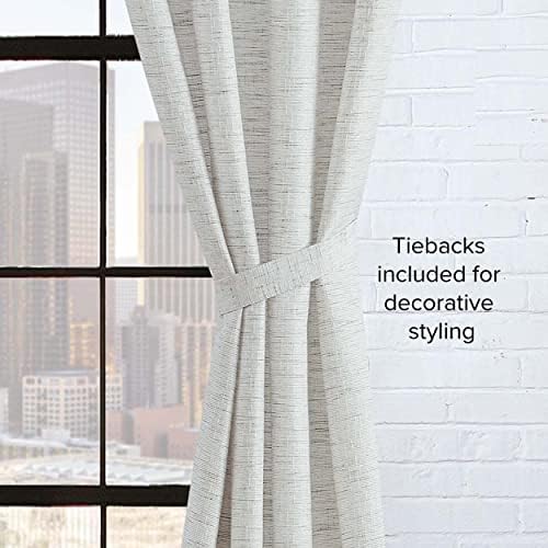 Lucky Brand – Sierra Textured Light Filtering Curtains |Window Panel